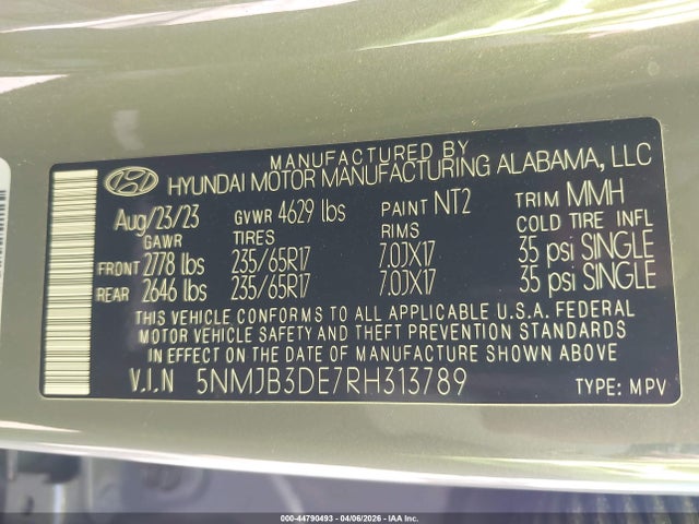 Hyundai TUCSON Sel