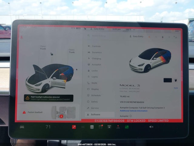 Tesla Model 3 Long Range Dual Motor All-wheel Drive