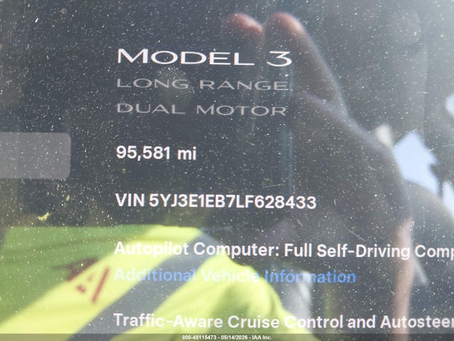 Tesla Model 3 Long Range Dual Motor All-wheel Drive