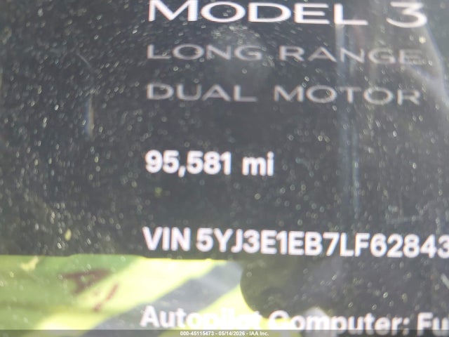 Tesla Model 3 Long Range Dual Motor All-wheel Drive