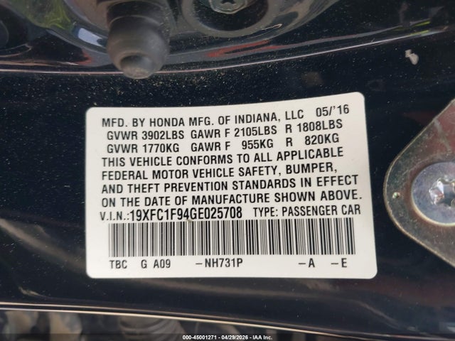 Honda Civic Touring