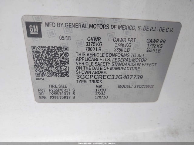 Chevrolet Silverado 1500 1lt