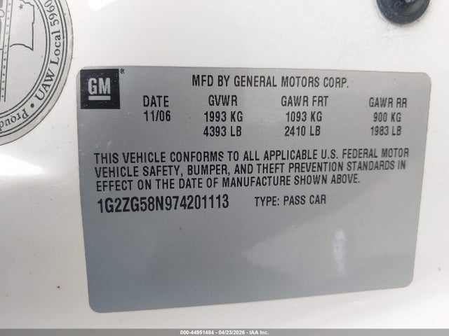 Pontiac G6