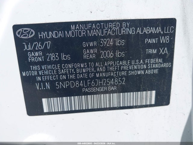 Hyundai ELANTRA Value Edition