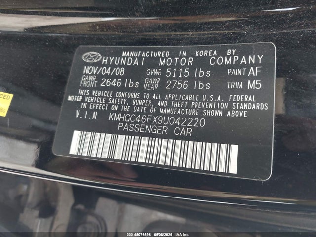 Hyundai Genesis 4.6