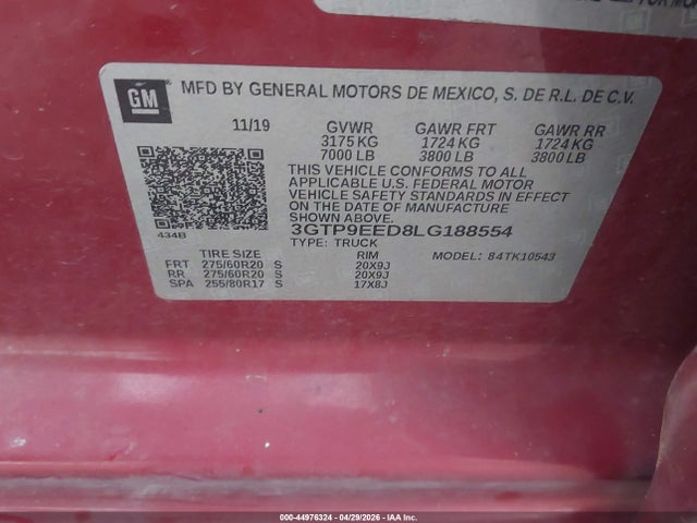 GMC Sierra 1500 4wd  Short Box At4