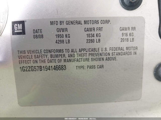Pontiac G6