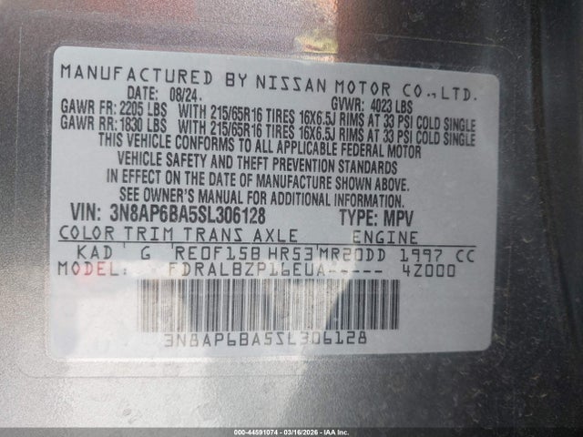 Nissan Kicks S Fwd