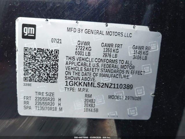 GMC Acadia Fwd Slt