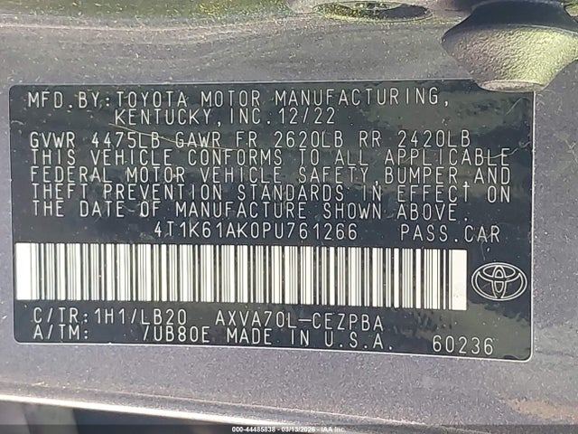 Toyota Camry Xse