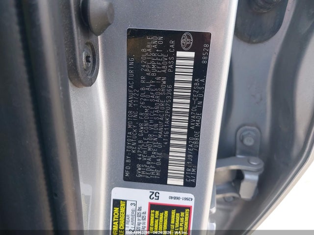Toyota Camry Se