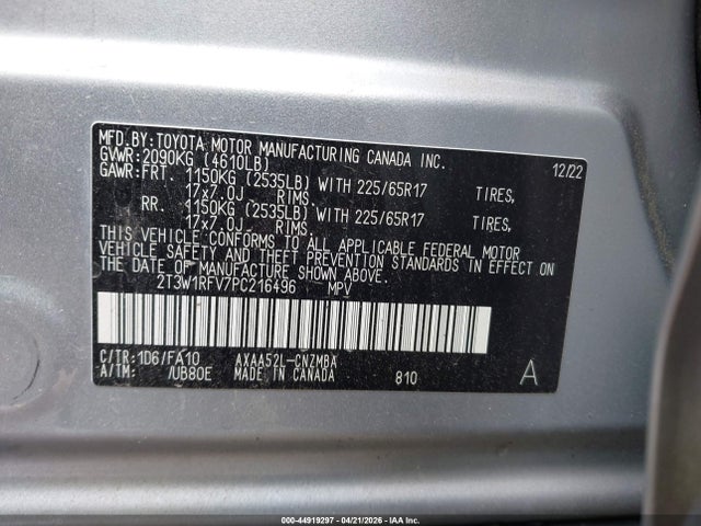 Toyota RAV4 Xle
