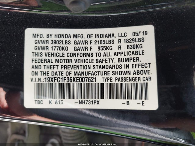 Honda Civic Ex