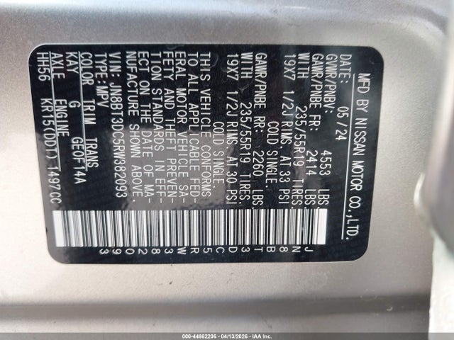 Nissan Rogue Platinum