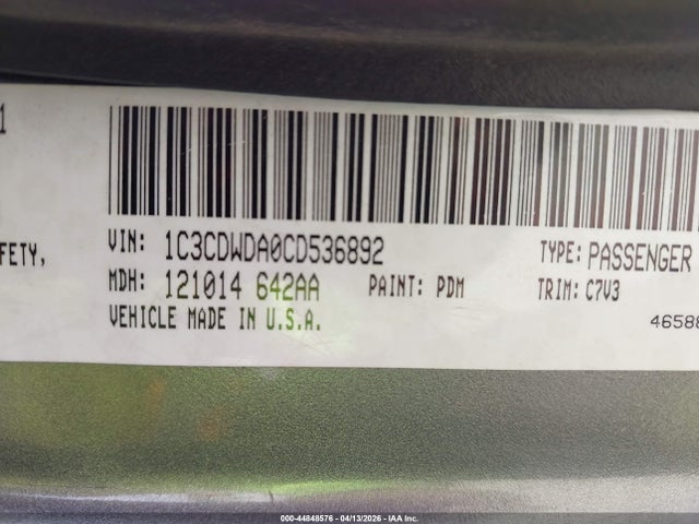 Dodge Caliber Sxt