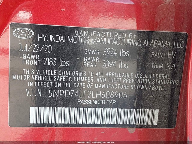 Hyundai ELANTRA Se