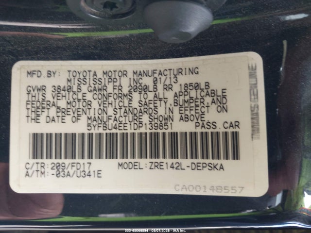 Toyota Corolla S
