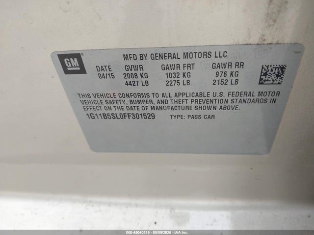 Chevrolet Malibu Ls
