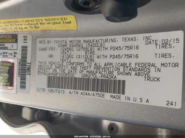Toyota Tacoma Prerunner V6