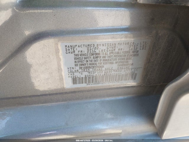Nissan Sentra S Xtronic Cvt