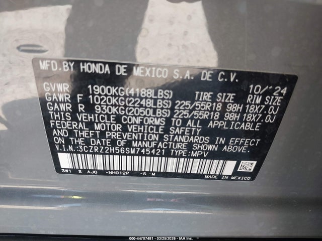 Honda HR-V Awd Sport