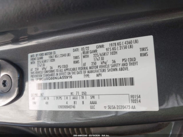 Ford Escape Se