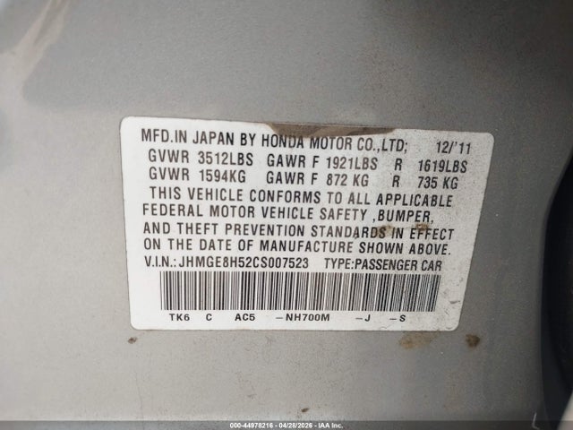 Honda Fit Sport