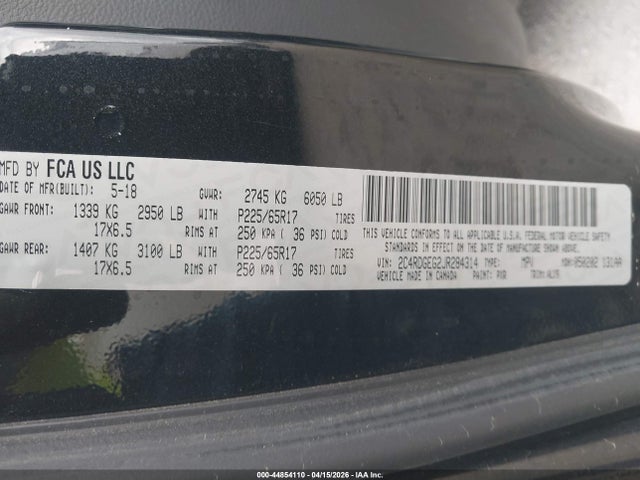 Dodge Grand Caravan Gt