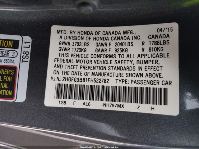 Honda Civic Ex