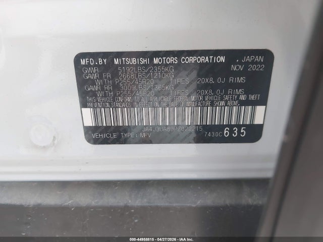 Mitsubishi Outlander Se 2.5 2wd