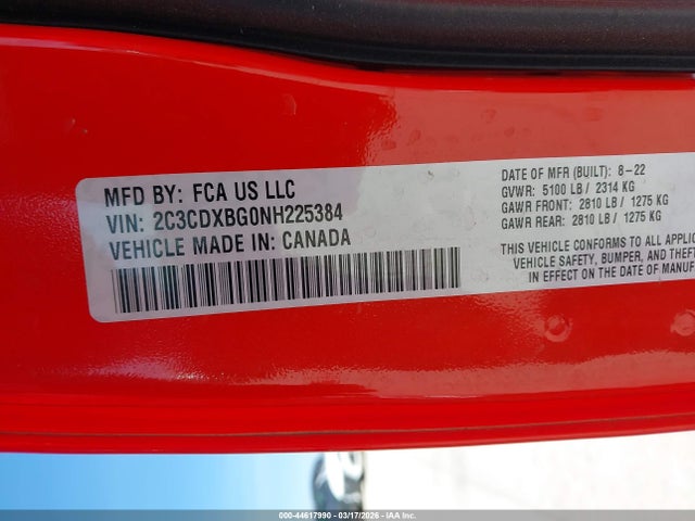 Dodge Charger Sxt Rwd