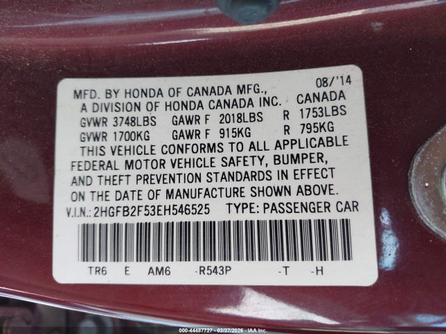Honda Civic Lx