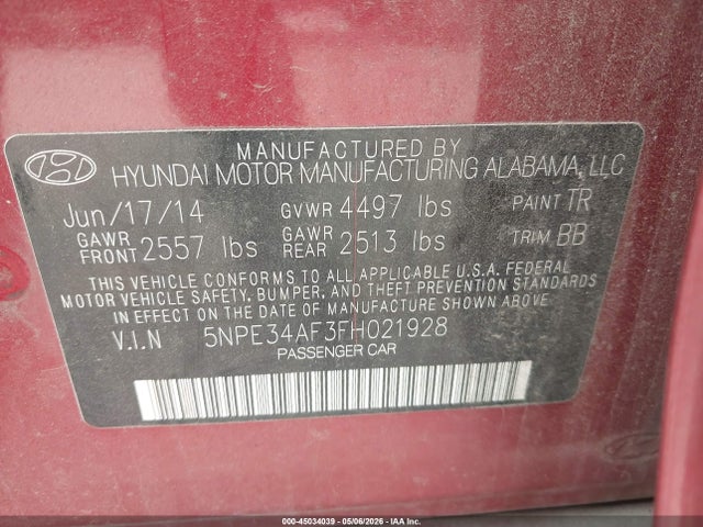 Hyundai SONATA Sport