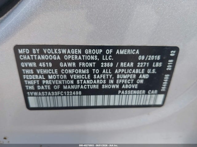 Volkswagen Passat 1.8t Limited Edition