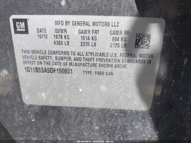 Chevrolet Malibu 1ls