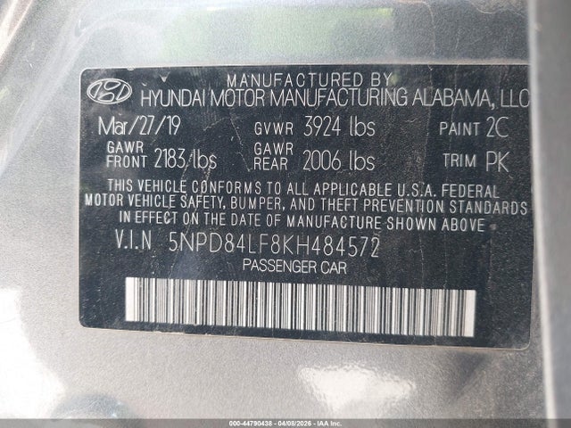 Hyundai ELANTRA Sel