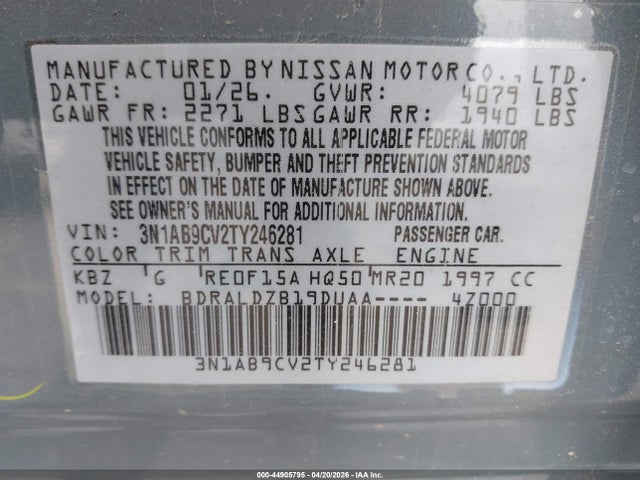 Nissan Sentra Sv