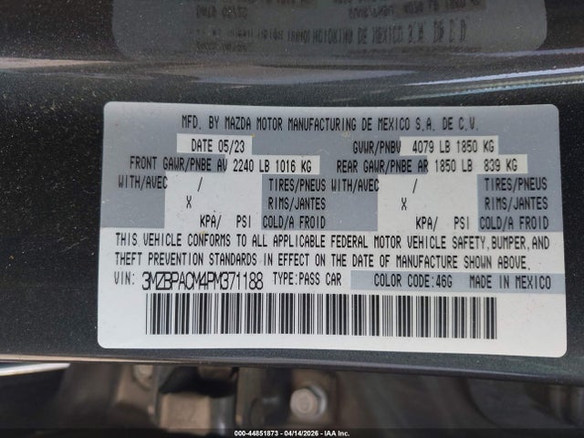 Mazda Mazda3 2.5 S Preferred
