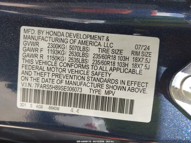 Honda CR-V Hybrid Sport-l