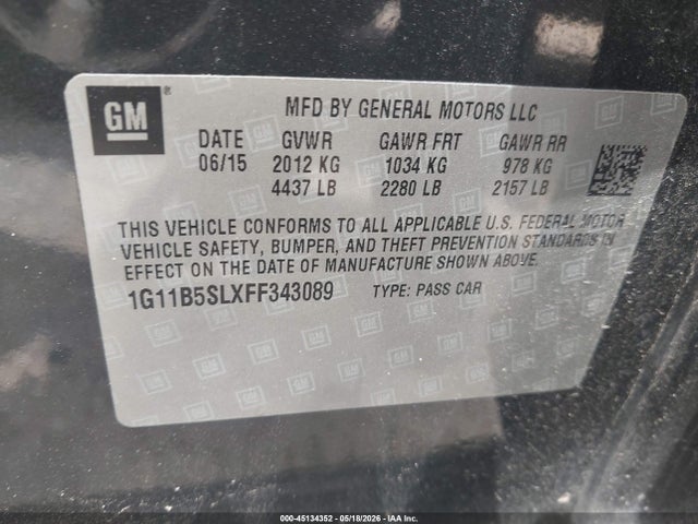 Chevrolet Malibu Ls