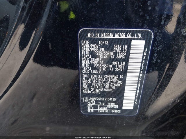 Nissan Quest Sl