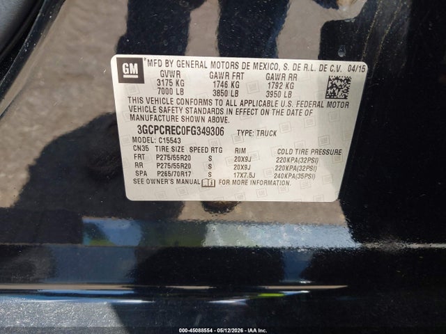 Chevrolet Silverado 1500 1lt