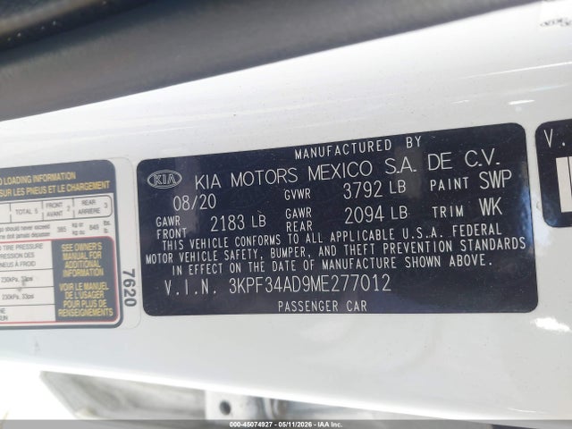 Kia Forte Gt-line