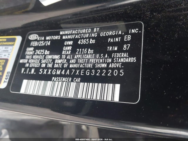 Kia Optima Lx