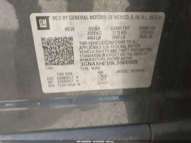 Chevrolet Equinox Fwd Ls
