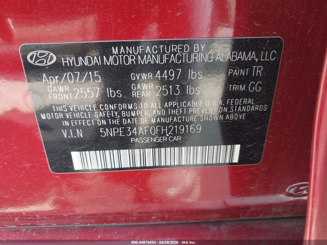 Hyundai SONATA Sport