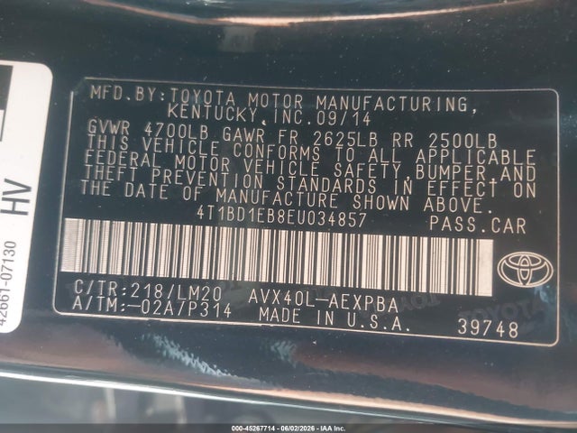 Toyota Avalon Hybrid Limited