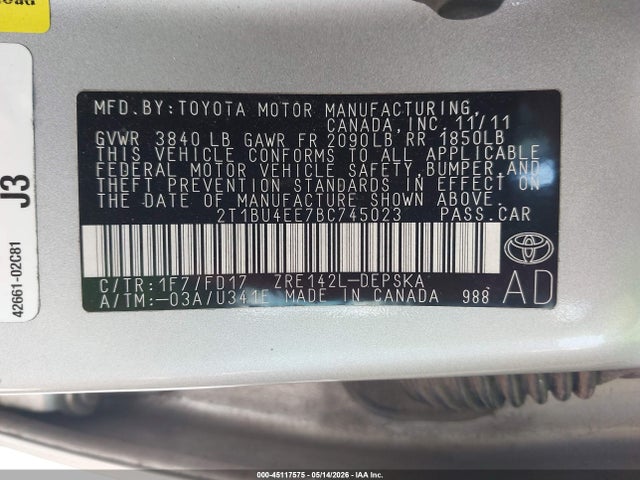 Toyota Corolla S