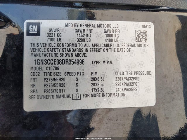 Chevrolet Tahoe Ltz
