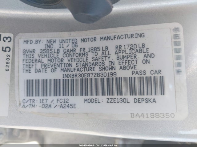 Toyota Corolla S